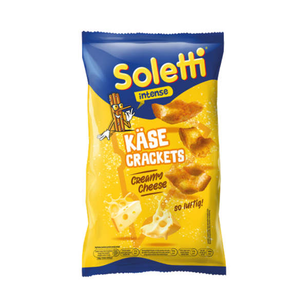 742282 Soletti intense Kaese Crackets Creamy Cheese, 100g